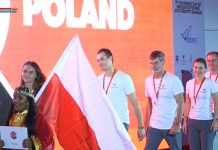 3rd FAI World Cup Indoor Sky Diving Opening Ceremony Bahrain