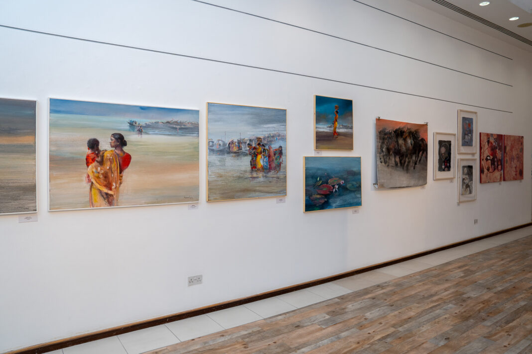 Contemporary Bangladeshi artwork displayed at From the Core to the Periphery exhibition in Bahrain