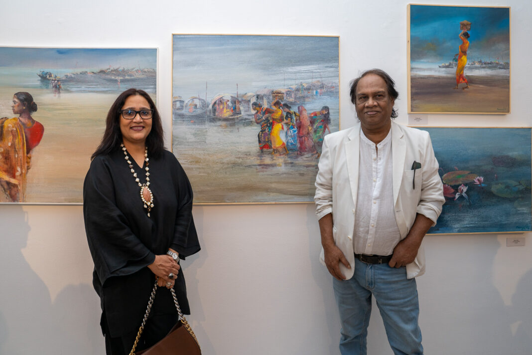 Bangladeshi art exhibition inaugurated at the Art Centre in Juffair, Bahrain